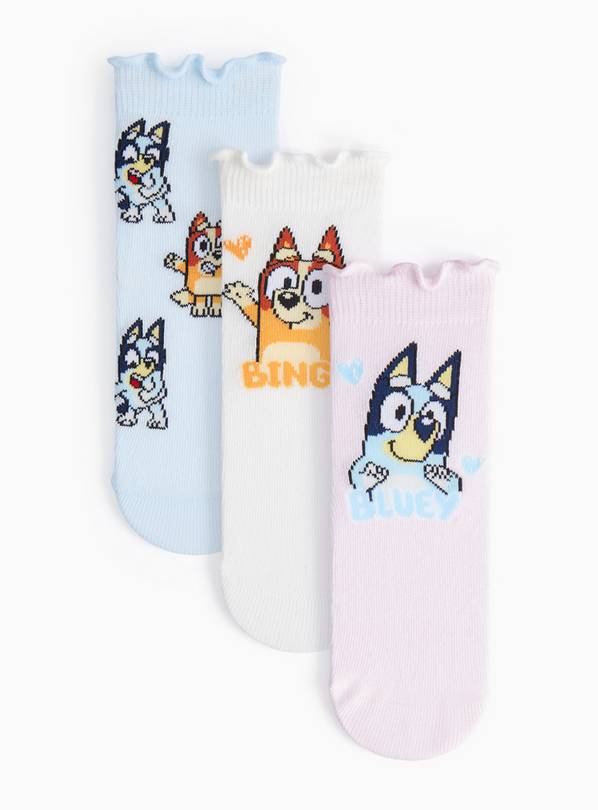 Bluey Socks 3 Pack 3-5.5